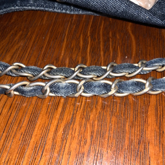 CHANEL COCO CABAS DENIM TOTE BAG RARE 2006-2008 - Picture 11 of 14